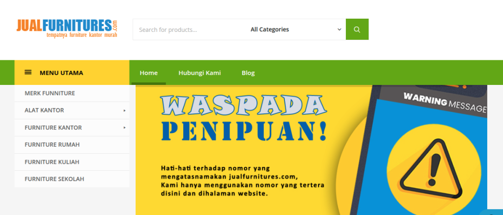 Toko Funriture Kantor Online di Jakarta