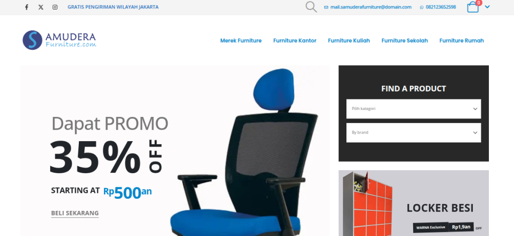 Toko Funriture Kantor Online di Jakarta