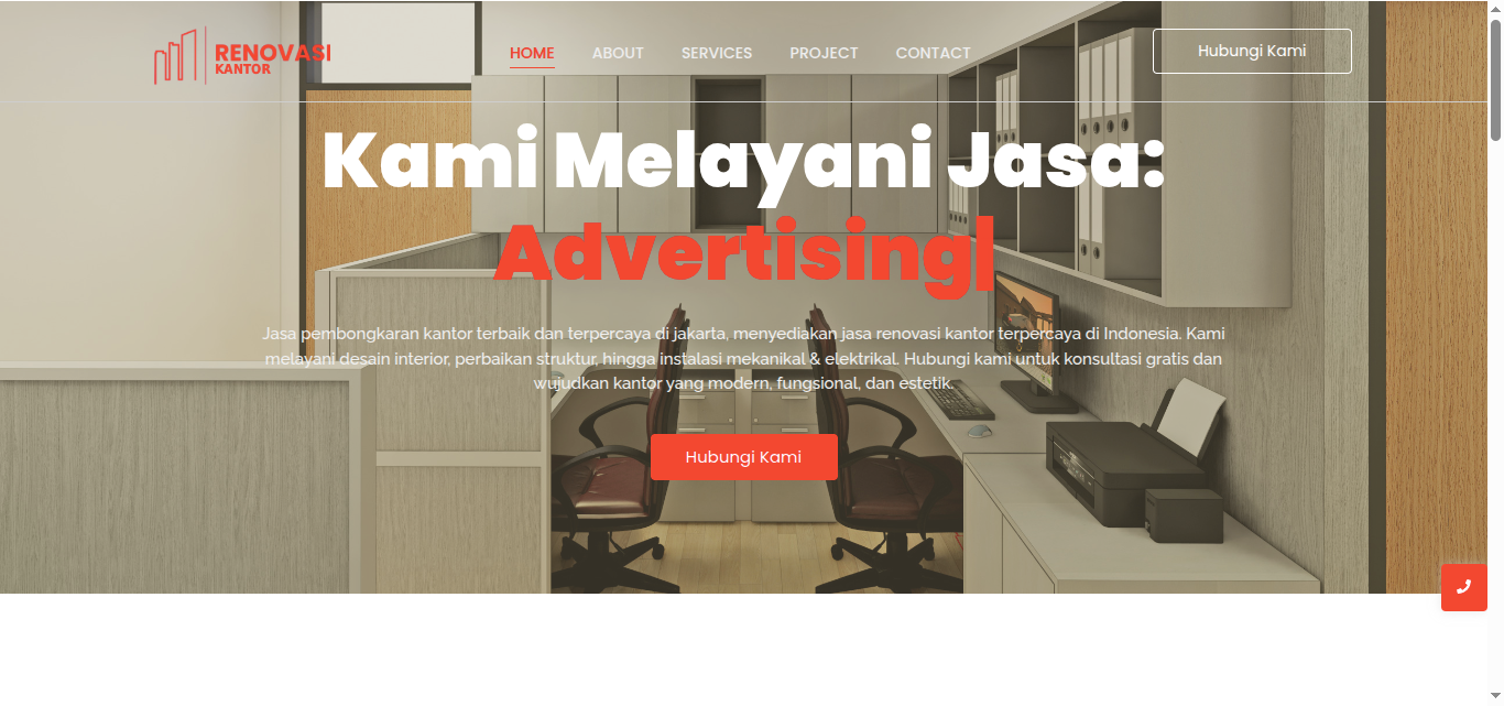 Growiz Media - Jasa Pembuatan Landingpage dan Website renovasikantor.com